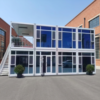 SKYLINE Maison conteneur à prix bas, modulaire, hôtel, bureau, hébergement portable, en stock