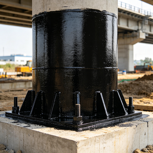 Peinture époxy à la goudron de pétrole Weishibao haute performance 2K de qualité marine, pour <span class=keywords><strong>traitement</strong></span> des eaux usées, antirouille, revêtement protecteur métallique, application par pulvérisation - Product Image 6
