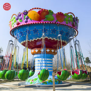 เก้าอี้บินแบบหมุนได้16ที่นั่งอุปกรณ์สนามเด็กเล่นกลางแจ้งเครื่องเล่นแตงโมและผลไม้สำหรับสวนสนุกสำหรับเด็ก - Product Image 1