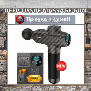Pistola de Masaje Corporal Profesional Recargable de 30 Velocidades y 1500 mAh, Portátil, con 6 Cabezales de Masaje, Terapia de Percusión de Tejido Profundo para Músculos - Product Image 2