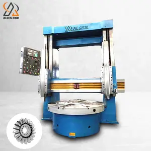 Variable Geschwindigkeit CNC VTL CNC doppel spalte vertikale drehmaschine maschine Verwendet werden für Drehen Metallic Arbeit Stück mit China Lieferant