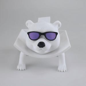 Creative Custom 3D Printed Polar Bear <b>Toilet</b> Paper Holder Holds Standard <b>Rolls</b> Easy to Refill Functional Bathroom Essential - Product Image 3