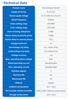 Commutateur de transfert automatique (ATS) 3 voies sur rail DIN 220V pour alimentation de secours de générateur solaire et réseau électrique