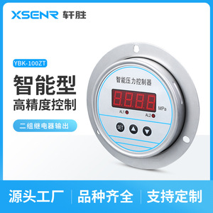 ตัวควบคุมแรงดันแบบแผงหน้าปัด Suzhou Xuansheng รุ่น YBK100ZT ขนาด 100 มม. พร้อมหน้าจอดิจิตอล สวิตช์เตือนภัย และเกจวัดความแม่นยำ - Product Image 5