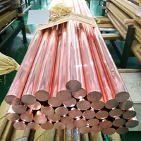 Barres rondes en cuivre massif C17300 de 40 mm, 1 kg, 99,999 %, haute résistance à la traction, services de soudage et de pliage, tailles personnalisables