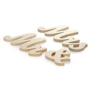 ของตกแต่งโต๊ะไม้สไตล์วินเทจแบบ <span class=keywords><strong>DIY</strong></span> สัญลักษณ์งานแต่งงานของนายและคุณนาย - Product Image 3