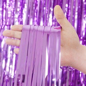 Décorations de chambre de mariage, de fête d'anniversaire et de scène, rideaux de pluie, ballons, pompons festifs colorés, meilleures ventes - Product Image 2