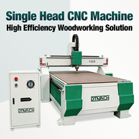 Routeur CNC multifonction robuste 1325 avec aspiration pour la découpe du bois, du MDF et la fabrication de meubles et de portes en bois - Prix compétitif