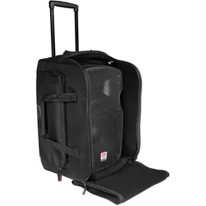 Speaker Storage Bag 12 DJ Speaker Amplifier Shockproof Gig Rolling Travel Bag for Wheels Bag for Portable Speaker