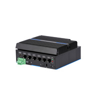Firewall Embedded Mini PC I3 6006U Dual-core 6*I226V Gigabit Ethernet LAN BT WIFI 4G Modul Pengontrol Keamanan Jaringan