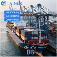 Agente de Entrega Marítima DDP, Almacén Logístico, Servicio de Consolidación de Carga Disponible para el Puerto de Burgas, Bulgaria