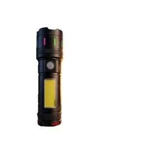 ไฟฉาย LED แบบปรับได้ อลูมิเนียมอัลลอยด์แบบชาร์จไฟได้ ปรับความสว่างได้ ใช้กลางแจ้ง - Product Image 1