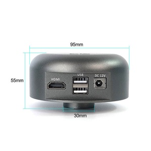 SUNSHINE <span class=keywords><strong>M</strong></span>-15 kamera 4K 60fps, mikroskop trinokular HD kamera mikroskop untuk perbaikan ponsel - Product Image 4