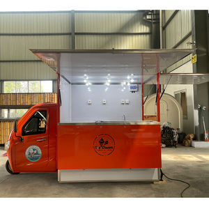 Camión de comida callejero eléctrico a precio barato Camión de comida eléctrico modular de configuración rápida para mercados de pulgas y tiendas emergentes - Product Image 2