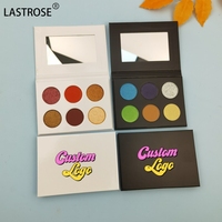 Palette de fards à paupières en poudre DIY à marque privée, plusieurs couleurs, haute pigmentation, fini mat, scintillant, pailleté, végétalien, sans cruauté, maquillage pour les yeux