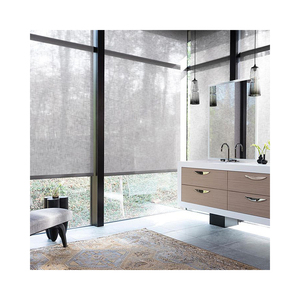 Persiana Enrollable de Poliéster <span class=keywords><strong>para</strong></span> Ventana, con Protección Solar, Filtrado de Luz, Opaca, <span class=keywords><strong>para</strong></span> Oficina, Hotel y Hogar - Product Image 3