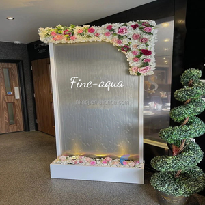 Letrero de Bienvenida Rectangular de Acrílico para Boda, con Acabado Espejado, Personalizado para Decoración de Fiestas en Interiores - Product Image 4
