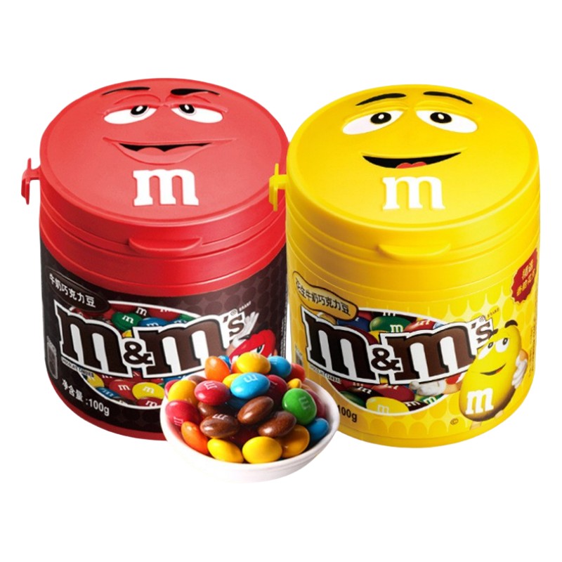 Детские закуски M & Ms шоколадные конфеты молочный шоколад бобы 100 г арахисовый шоколад бобы