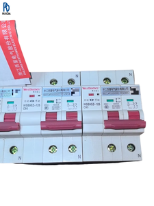 Disjoncteur automatique à réenclenchement WSB9SZ-125 C80, dispositif de sécurité électrique contre les surcharges et les courts-circuits, basse tension - Product Image 1