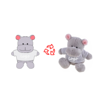 Jouet en peluche pour chat avec T-shirt, vente en gros, Animal en peluche, jouet personnalisé avec LOGO de marque OEM