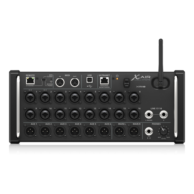 XR18 Digital Audio Mixer 18 Channels Digital Mixer for Recording Studios Sound Equipment