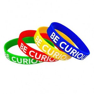 Wholesale Custom Your Own Rubber Bracelet Wristband with Promotional Events Advertising Gifts Silicone Wrist Band - Product Image 2