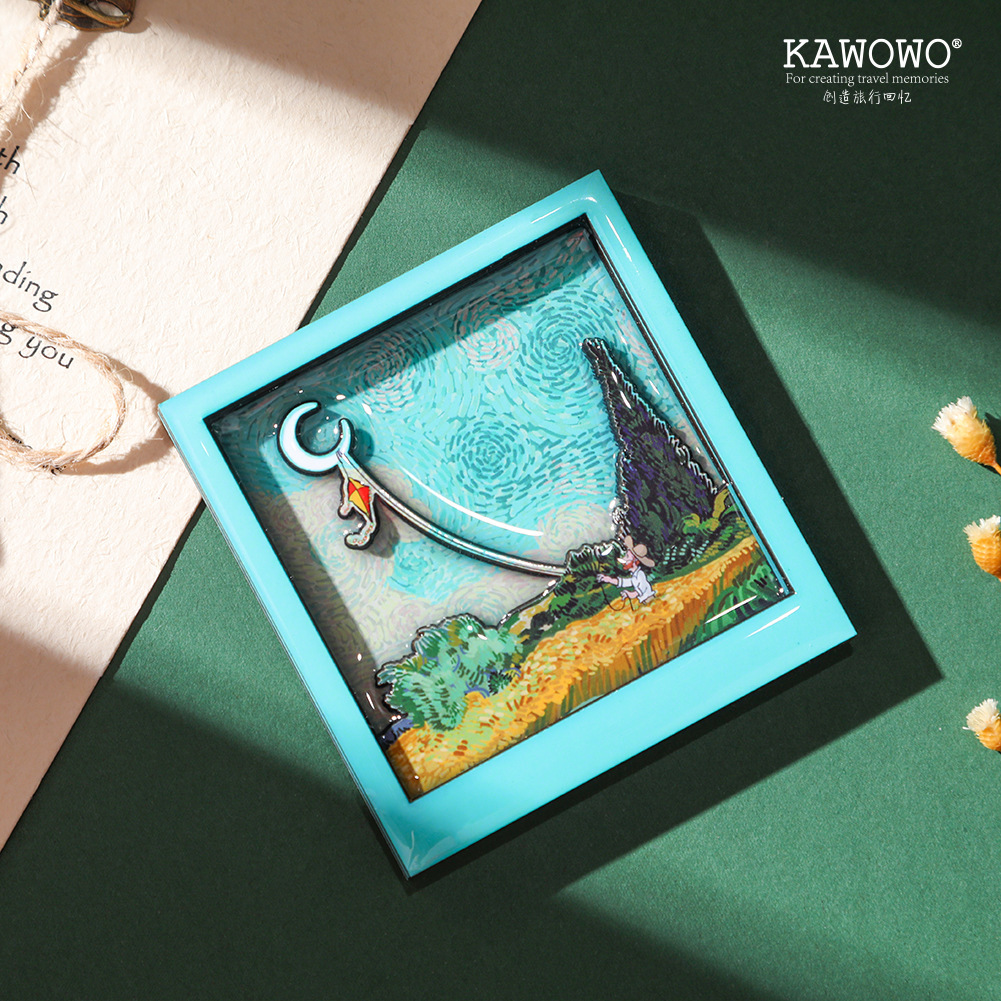 Van Gogh Flying Kite (7,4 cm * 7,8 cm)
