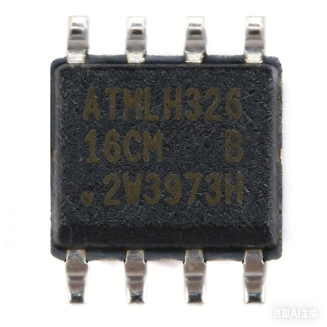Original Genuine Product - Surface Mount AT24C16C-SSHM-T SOIC-8 EEPROM Chip with 16Kbit Capacity and 8-bit Interface.