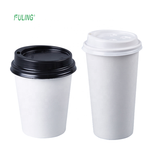 Tasses à café en papier avec couvercles 16 oz, pièces, imprimé personnalisé de haute qualité, pour emporter, cappuccino espresso, boissons chaudes - Product Image 4