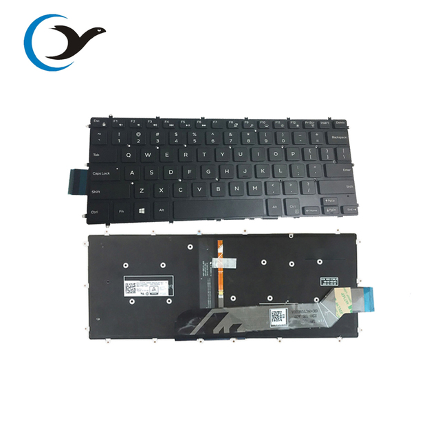 Factory Wholesale Replacement Laptop Keyboard for Dell Inspiron 13 5368 7368 15 5567 5568 7560 Spanish US Layout