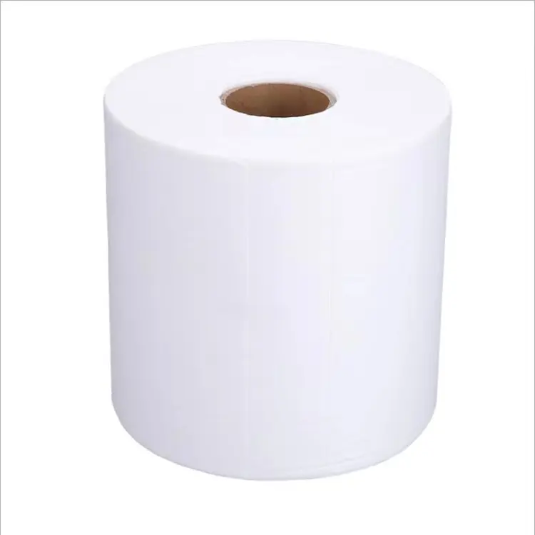 Rotolo di carta per tergicristallo ad alto assorbimento di vendita caldo rotolo di carta per pulizia industriale resistente per l'industria