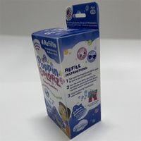 Mini MOQ Recycled Materials Klare hoch transparente PVC-PET-Kunststoff verpackungs boxen für den kosmetischen Einzelhandel