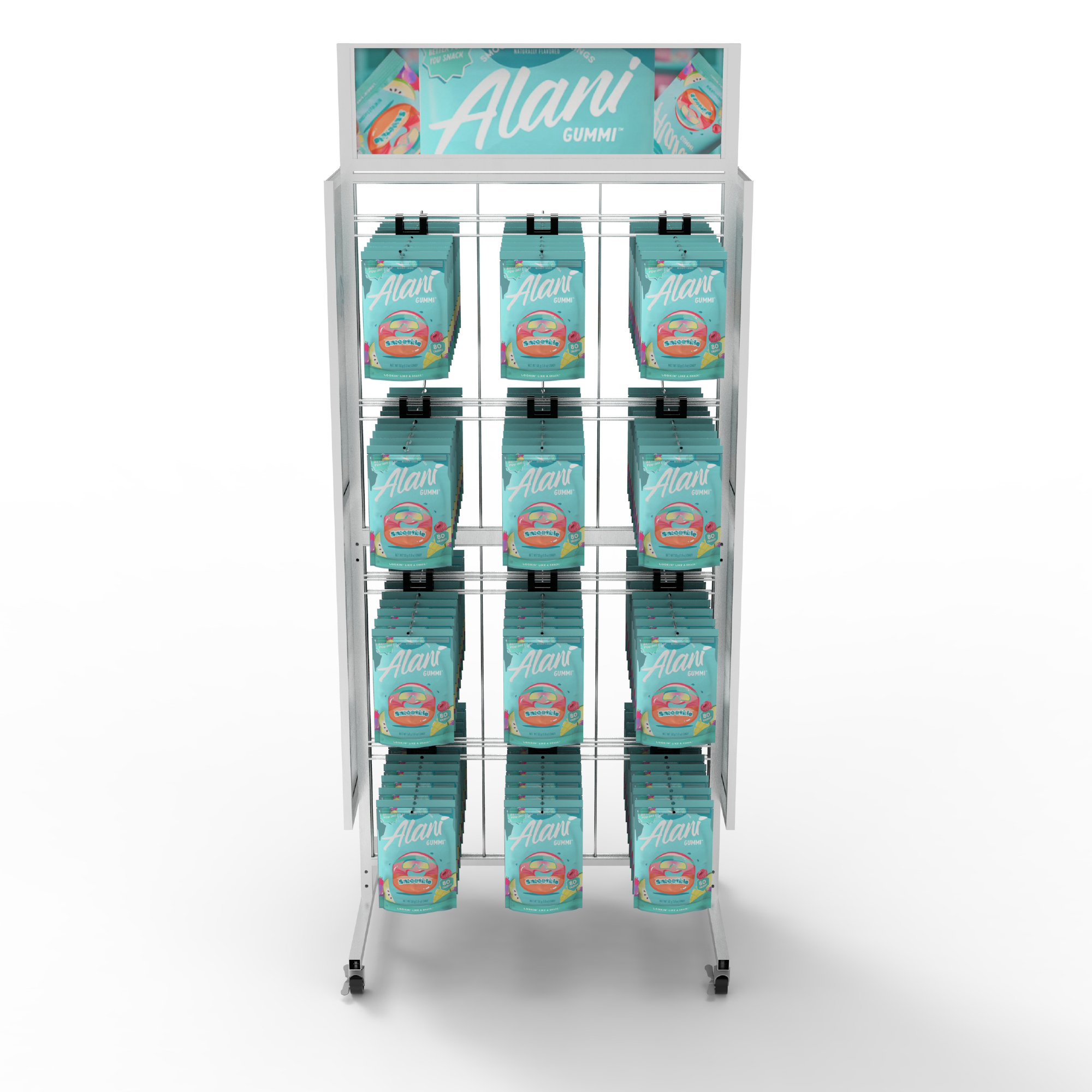 Snack Metal Display Rack for Food Packagingsnack Metal Display Rack for Food Packaging — view 2