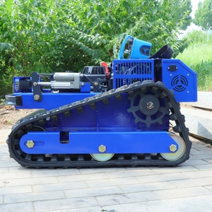 Tondeuse à gazon autotractée industrielle thermique 550 mm, moteur 4 temps 224 cm³, télécommandée, 1500 m/h, garantie 3 ans - Meilleures ventes - Product Image 1