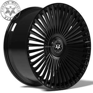 Roues forgées noires 8.5-13 19-23 pouces tailles 24x10 jante pour Mercedes pour Benz <span class=keywords><strong>Maybach</strong></span> C E G S classe GLE <span class=keywords><strong>GLS</strong></span> GLC Rolls Royce - Product Image 1