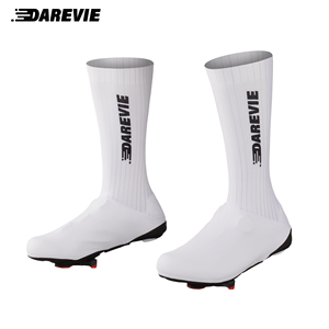 Copriscarpe Aerodinamici Darevie per Ciclismo, <span class=keywords><strong>Bianchi</strong></span>, per <span class=keywords><strong>Bici</strong></span> da Strada, Protezioni per <span class=keywords><strong>Scarpe</strong></span> da Ciclismo - Product Image 1