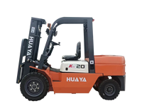 Peralatan Logistik Industri Forklift Diesel 2T Ketinggian Angkat 3 Meter Forklift untuk Penanganan Penumpukan Kargo
