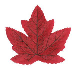 Feuilles d'érable artificielles en soie pour décoration d'Halloween, idéales pour la photographie et les accessoires, vente en gros transfrontalière pour Amazon - Product Image 1
