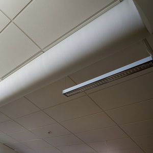 Conducto <span class=keywords><strong>Textil</strong></span> Flexible, Ignífugo y Lavable, con Soporte <span class=keywords><strong>para</strong></span> Taller y Gimnasio, de Proveedor de Fábrica - Product Image 1