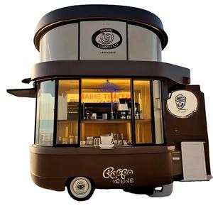Foodtruck Mobile Bar Hot Dog Coffee Cart <b>Catering</b> Trailer Fully <b>Equipped</b> Ice Cream Food Truck with Full Kitchen - Product Image 1