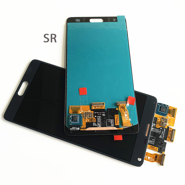 100% Original Mobile Phone Lcds for Samsung Note 4 N910 N910A N910F Wholesale Original Service Pack Lcd