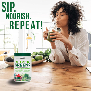 Formule Alcalinisante Superfoods en Promotion : 50 Superaliments (Fruits & Probiotiques) Sans Arôme, 20 Portions, 300g – Soutien Immunitaire et Énergie - Product Image 2