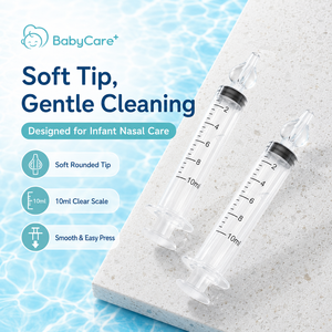 Aspirateur nasal pour bébé, irrigateur nasal, nettoyeur de <span class=keywords><strong>nez</strong></span>, dispositif de rinçage avec embout d'aspiration nasal en silicone lavable et réutilisable - Product Image 3