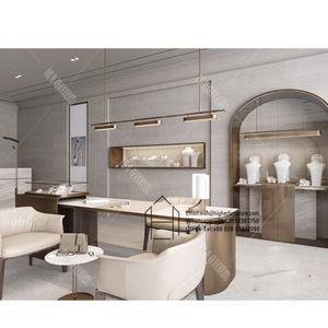 طاولة عرض متجر مجوهرات عصري متقدم مع حافظة لعرض أثاث متجر مجوهرات - Product Image 4