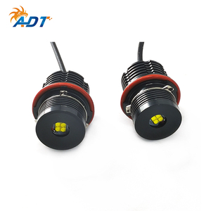 ADT Dernier modèle 40W Canbus sans erreur CR LED RGB à changement de couleur F30 E90 Angel Eyes LED E60 E39 H8 avec driver - Product Image 1