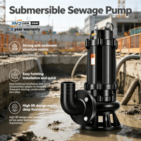 Abwasser-Saugpumpe Verschleißfeste Tauchpumpe für Baustellen-Abwasser und Schlammwasser-Entwässerung