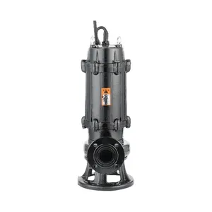 Motor pompası yüksek verim büyük akış yüksek kafa endüstriyel kirli su için küçük dikey dalgıç kanalizasyon pompaları