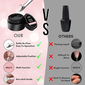 Pegamento sólido para extensión de <span class=keywords><strong>uñas</strong></span>, 500 unidades de gel, etiqueta personalizada, 15g, 30g - Product Image 3