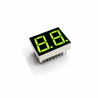 Ultra Bright 0.56 Inch 2 Digits Yellow Green 7 Segment Led Display Digital Tube Common Cathode Anode for Arduino Diy Project