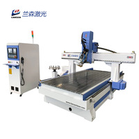 LANSEN-Enrutador Cnc inteligente multifuncional con cabezal oscilante, máquina de grabado de alta precisión para carpintería, grabado artístico